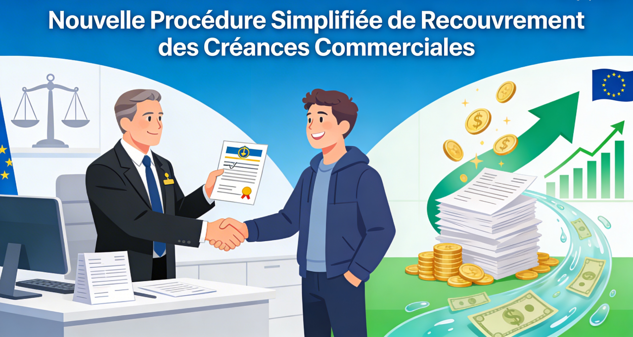 Recouvrement des cr�ances entre entreprises: nouvelle proc�dure confi�e aux Comm